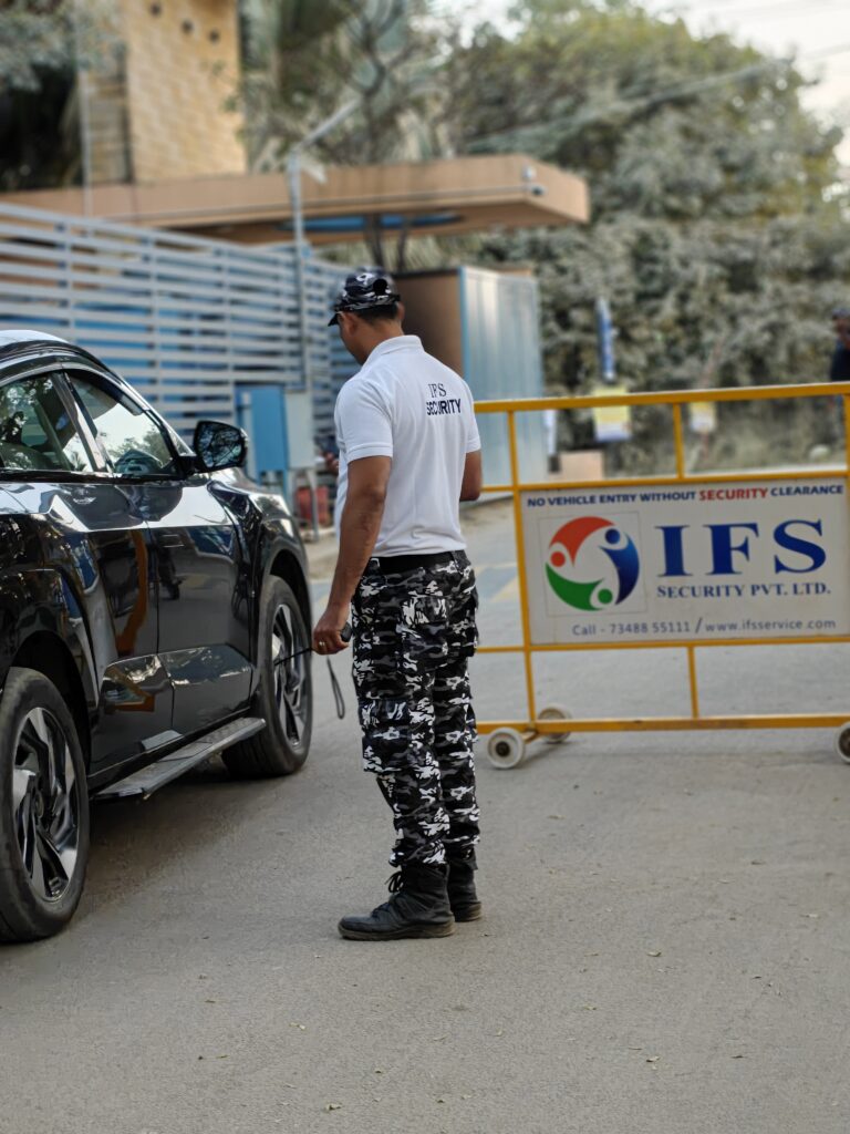 Security Services Bangalore-vehicle by IFS Security Services