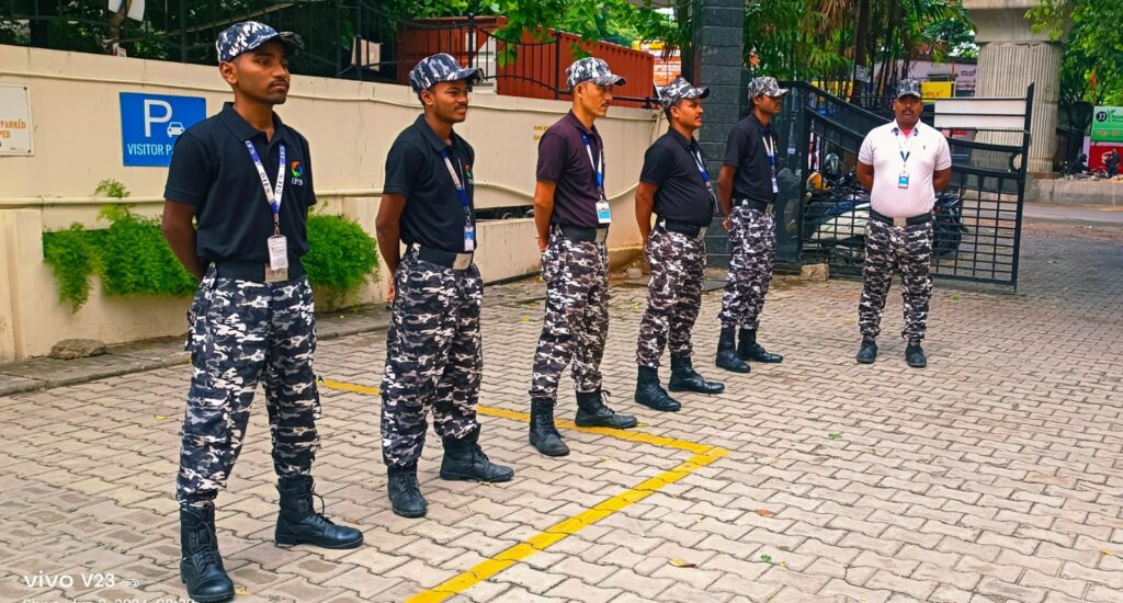 security risks in apartments security guards patrolling residential area
