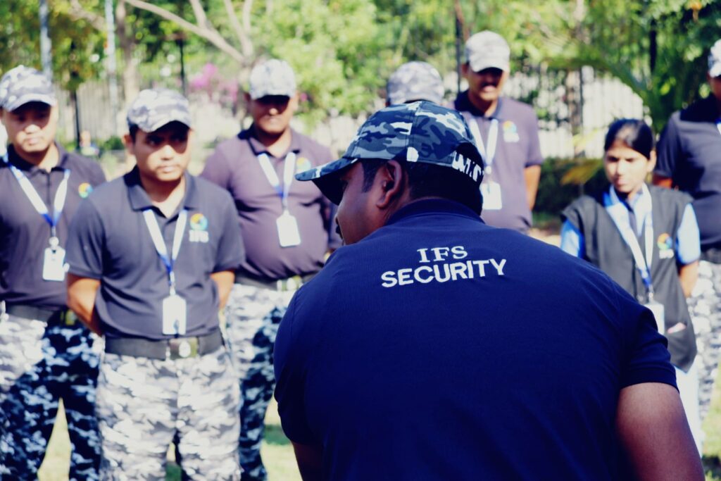 apartment security services in Bangalore guards at apartment gate