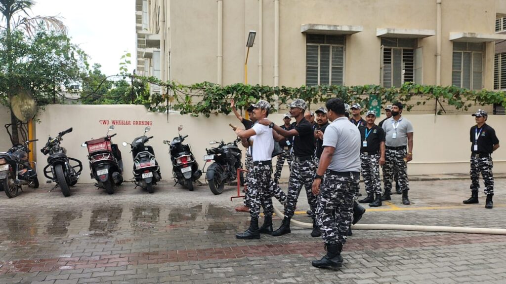 Professional security guard training by IFS Security Services