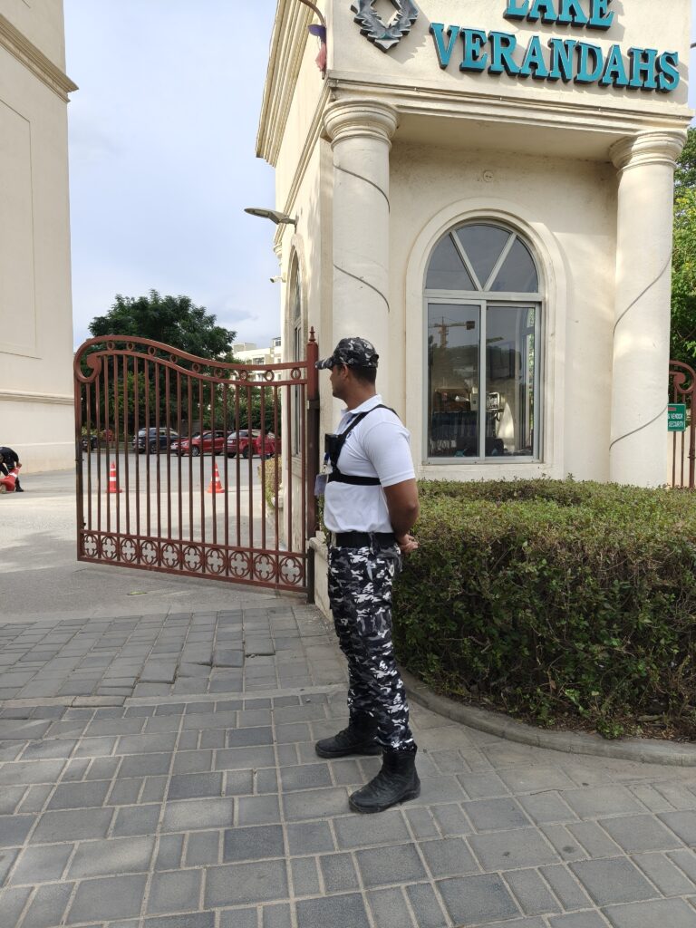 security guard identifying security gaps in businesses